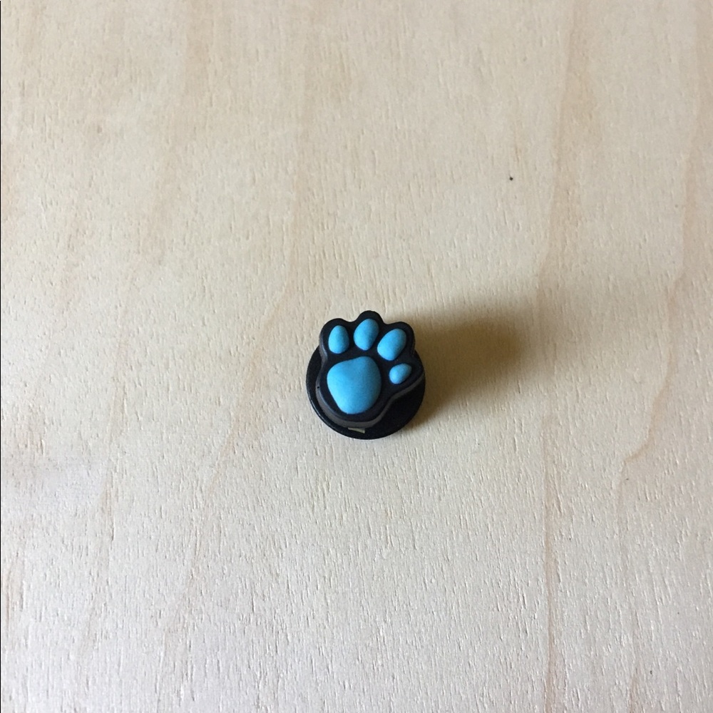 Crocs Jibbitz | Shoe Charm | Blue Paw Print
